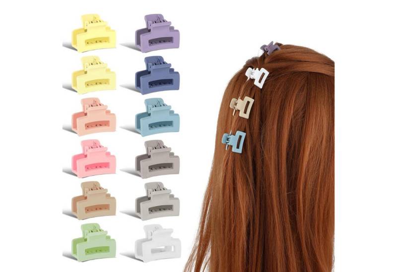 WLLHYF Haarklammer 12 Mini-Haarklammern langlebig rutschfest 90er-Jahre Accessoires von WLLHYF