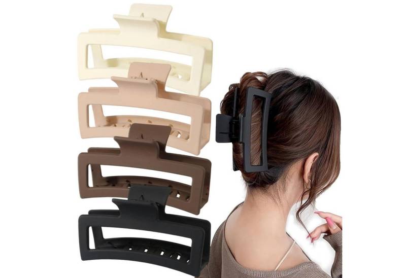 LuxusKollektion Haarklammer 4 Stück Extra Große Haarklammern Damen, 13cm Jumbo Haarspangen für LuxusKollektion Haarklammer 4 Stück Extra Große Haarklammern Damen, 13cm Jumbo Haarspangen für von LuxusKollektion