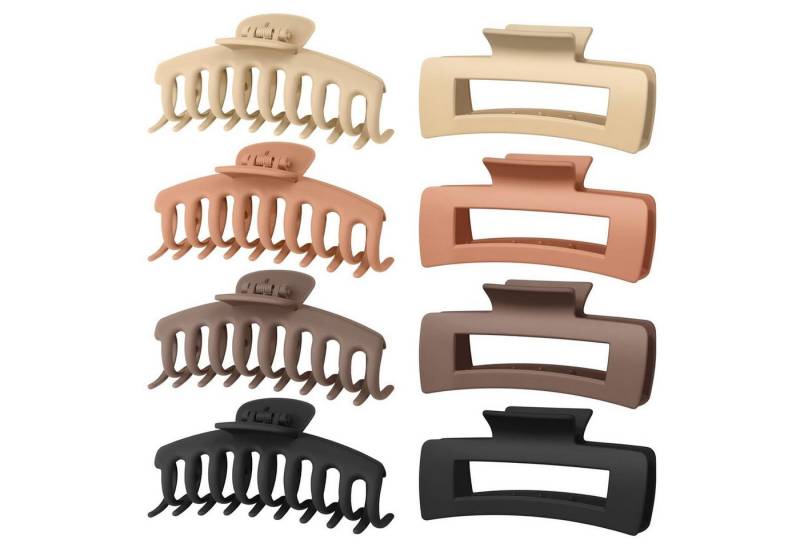 LuxusKollektion Haarklammer 8 Stück Haarklammer Groß 11cm Haarspange Damen Rutschfest LuxusKollektion Haarklammer 8 Stück Haarklammer Groß 11cm Haarspange Damen Rutschfest von LuxusKollektion