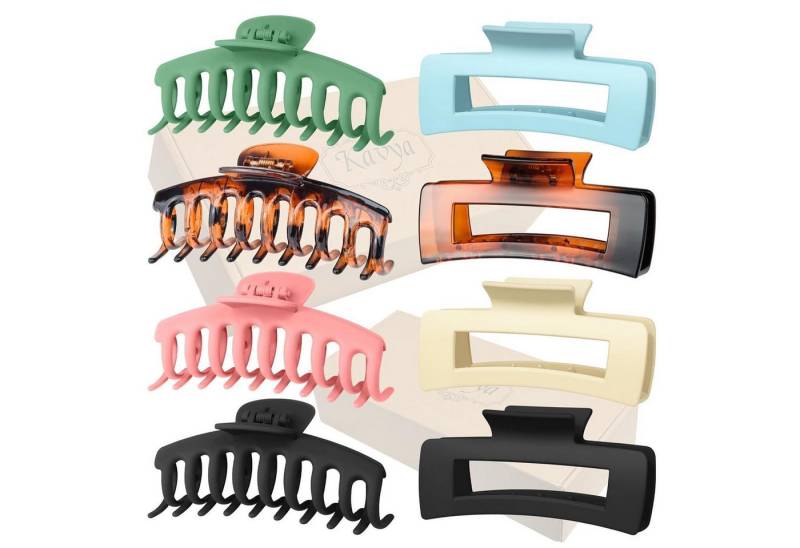 LuxusKollektion Haarklammer 8er Set Große Haarklammer Damen Rutschfest Haarspangen für Dickes Haar LuxusKollektion Haarklammer 8er Set Große Haarklammer Damen Rutschfest Haarspangen für Dickes Haar von LuxusKollektion