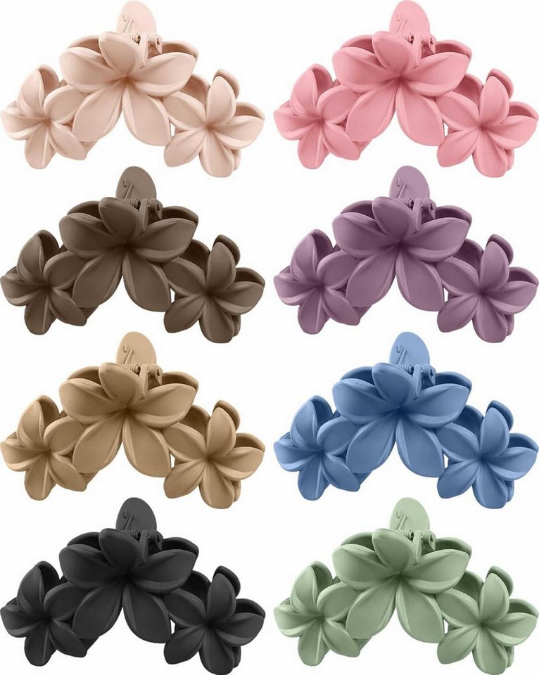 LuxusKollektion Haarklammer Blumen Haarklammer Groß 8 Stück Haarspange Damen Rutschfest Flower LuxusKollektion Haarklammer Blumen Haarklammer Groß 8 Stück Haarspange Damen Rutschfest Flower von LuxusKollektion