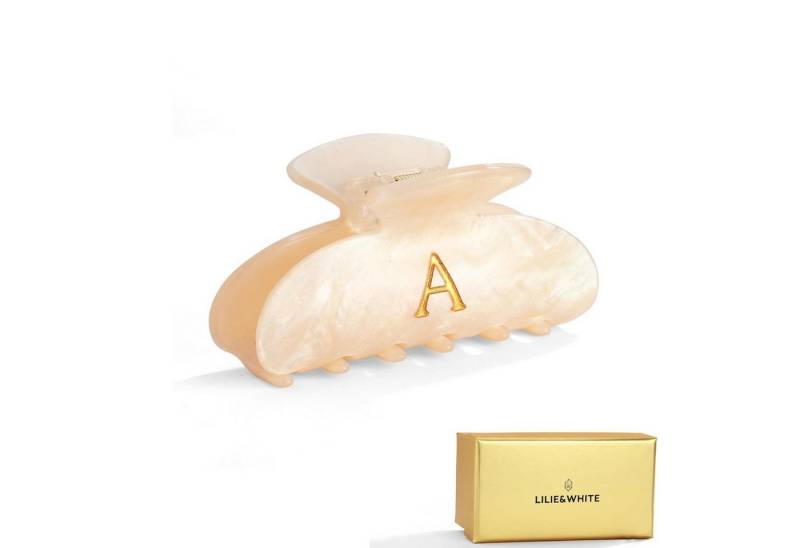 LuxusKollektion Haarklammer Damen Haarklammer Buchstaben L Gold Hypoallergen Hochwertig Elegantes von LuxusKollektion