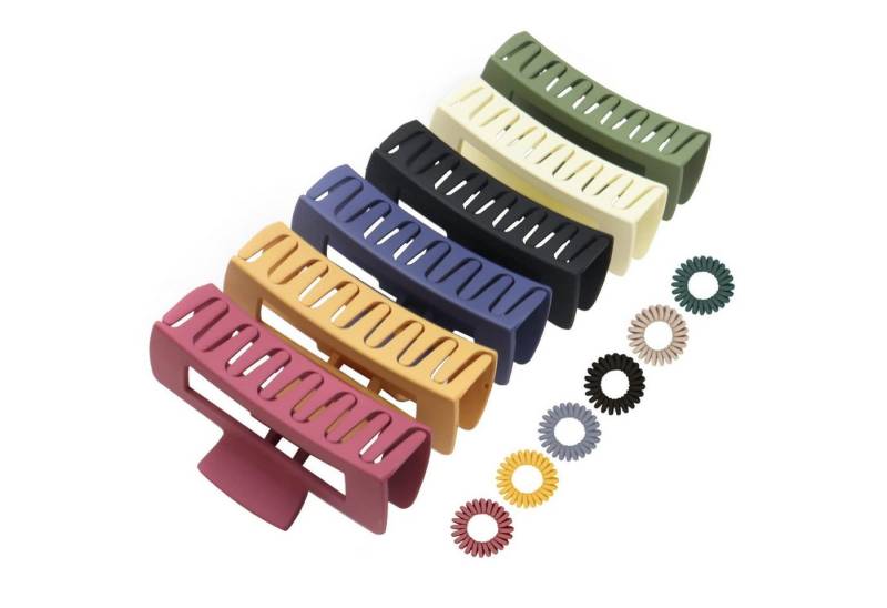 LuxusKollektion Haarklammer Große Rutschfeste Haarklammer Damen 11 cm Haarspange Acryl Haarschmuck von LuxusKollektion