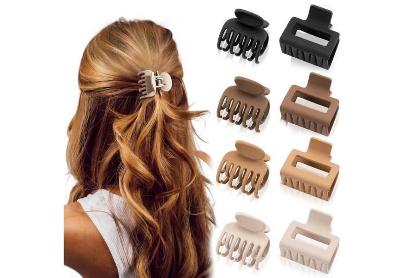 Aucuu Haarklammer Haarklammer Damen Haarspange Mädchen Blumenclips Set 8 Stück von Aucuu