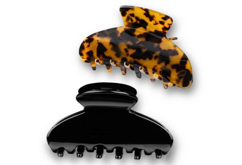 LuxusKollektion Haarklammer Haarklammer Groß Damen Schwarz Acetat Haargreifer Dickes 2pack color B LuxusKollektion Haarklammer Haarklammer Groß Damen Schwarz Acetat Haargreifer Dickes 2pack color B von LuxusKollektion