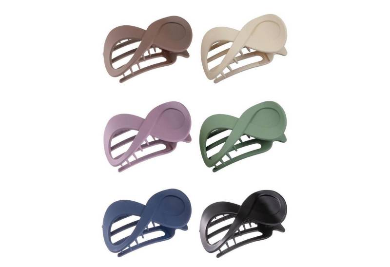 LuxusKollektion Haarklammer Haarklammer Groß Französische Haarspangen Damen 6 Pcs Mattiert LuxusKollektion Haarklammer Haarklammer Groß Französische Haarspangen Damen 6 Pcs Mattiert von LuxusKollektion