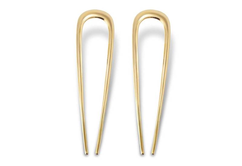 LuxusKollektion Haarnadeln Französische Haarnadeln goldfarben Metall Chignon U-Form Damen 2 Stück LuxusKollektion Haarnadeln Französische Haarnadeln goldfarben Metall Chignon U-Form Damen 2 Stück von LuxusKollektion