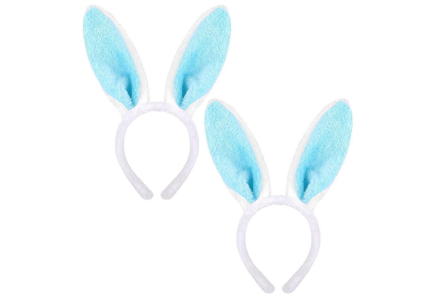 LuxusKollektion Haarreif 2er Set Hasenohren Haarreif Plüsch Hase Ohren Stirnband Ostern Party LuxusKollektion Haarreif 2er Set Hasenohren Haarreif Plüsch Hase Ohren Stirnband Ostern Party von LuxusKollektion