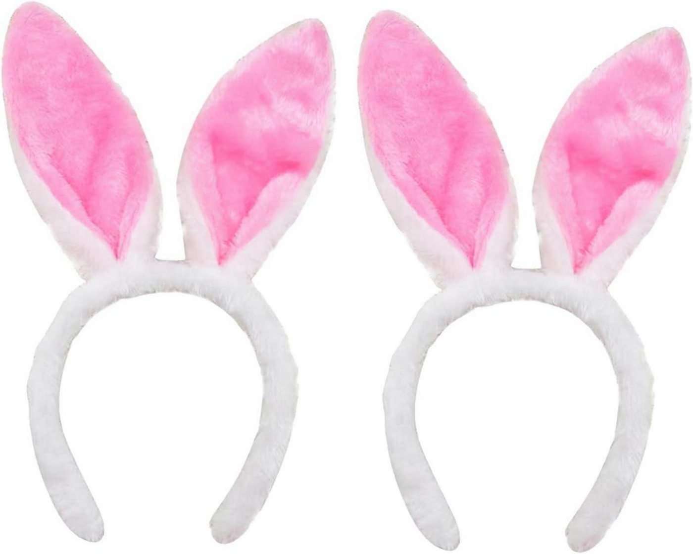 LuxusKollektion Haarreif 2er Set Pink Plüsch Hasenohren Haarreif für Ostern Party LuxusKollektion Haarreif 2er Set Pink Plüsch Hasenohren Haarreif für Ostern Party von LuxusKollektion
