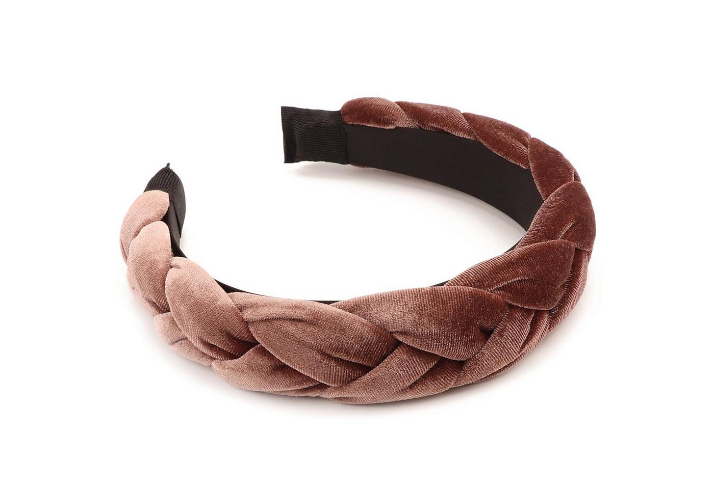 LuxusKollektion Haarreif Geflochtenes Stirnband Samt Elastisch Haarband Haarreif Braun LuxusKollektion Haarreif Geflochtenes Stirnband Samt Elastisch Haarband Haarreif Braun von LuxusKollektion