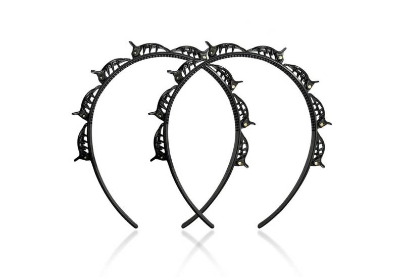 Bipl Haarreif Haarreif mit Klammern Haaraccessoire für Frauen Mädchen von Bipl