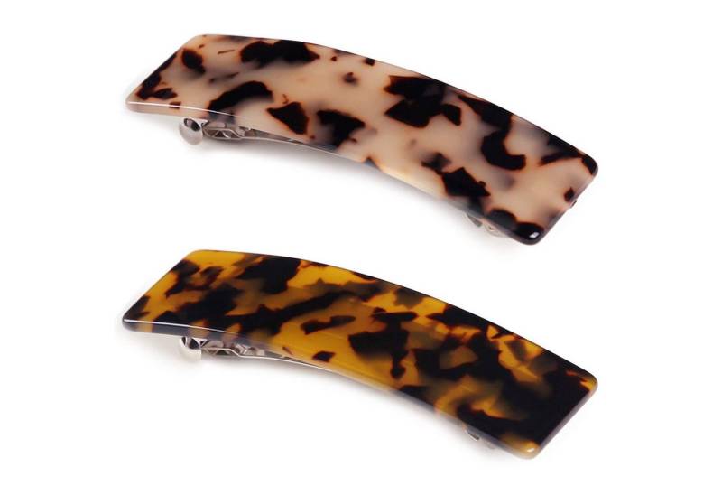 LuxusKollektion Haarspange 2 Stück Französische Haarspange für Damen, Automatisch, Groß, Dickes von LuxusKollektion