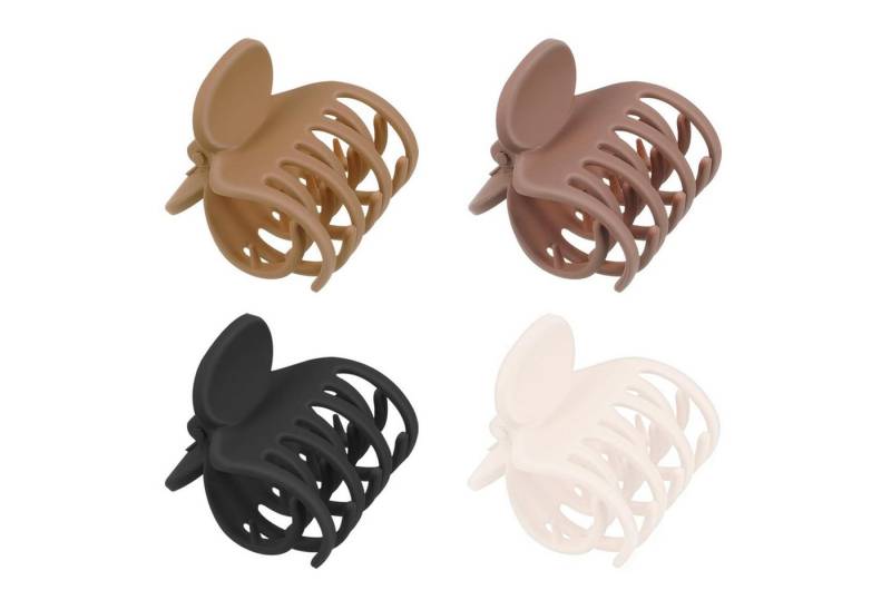 LuxusKollektion Haarspange 4 Stück Mittelgroße Klauen-Haarspangen Frauen Mädchen Dünnes Haar von LuxusKollektion