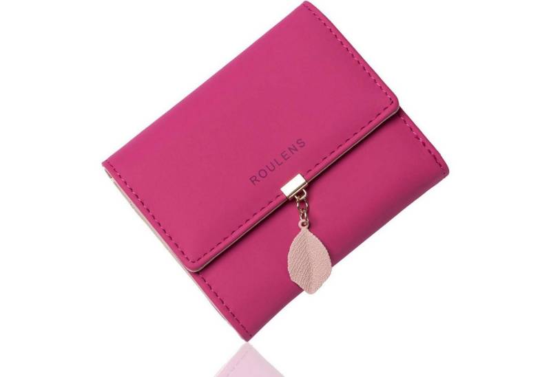 LuxusKollektion Handtasche Damen Geldbeutel RFID Blockierung Klein, PU Leder Brieftasche Fächer von LuxusKollektion