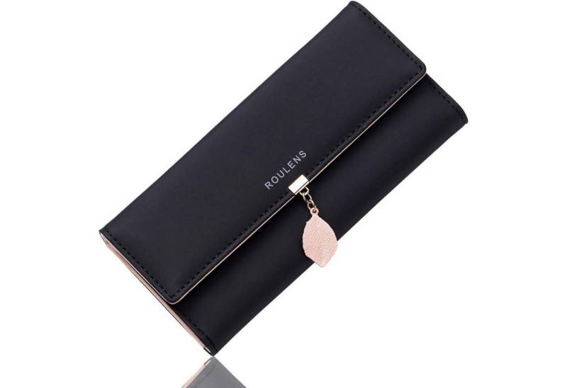 LuxusKollektion Handtasche Damen Geldbörse RFID Blockierung Vegan Leder 9 Kartenfächer von LuxusKollektion