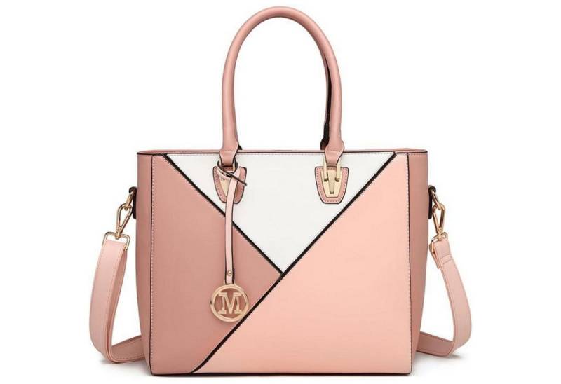 LuxusKollektion Handtasche Damen Handtasche Schultertasche Shopper V-Form design Synthetic von LuxusKollektion