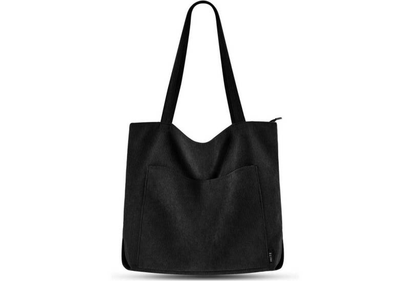 LuxusKollektion Handtasche Damen Handtasche Tote Bag Shopper Groß Umhängetasche Cord Beuteltasche von LuxusKollektion
