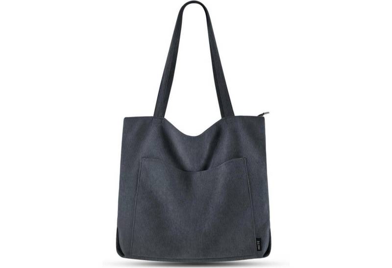 LuxusKollektion Handtasche Damen Handtasche Tote Bag Shopper Groß Umhängetasche Cord Beuteltasche von LuxusKollektion
