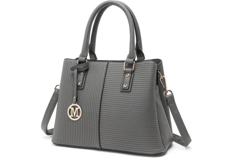 LuxusKollektion Handtasche Damen Handtasche Vintage PU Leder Schultertasche Henkeltasche von LuxusKollektion