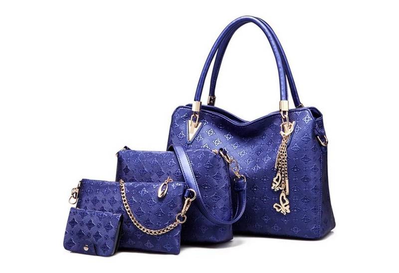 LuxusKollektion Handtasche Damen Handtaschen Set Mittelgroß Umhängetasche Portemonnaie Clutch von LuxusKollektion