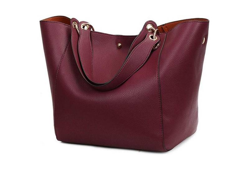 LuxusKollektion Handtasche Henkeltasche Damen Kunstleder Groß Schultertasche Umhängetasche von LuxusKollektion