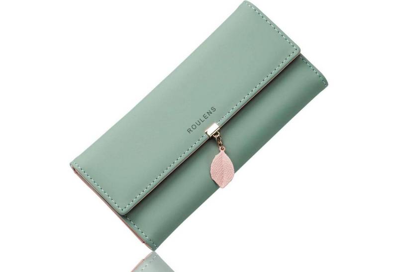 LuxusKollektion Handtasche RFID Damen Geldbörse mit 9 Kartenfächern und Kleingeldfach von LuxusKollektion