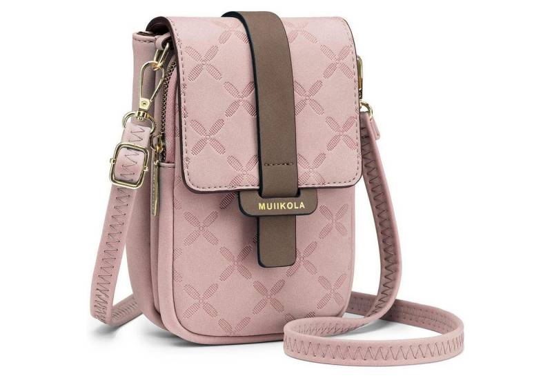 LuxusKollektion Handytasche Handytasche RFID Blockierung große Kapazität Umhängetasche Damen Leder von LuxusKollektion