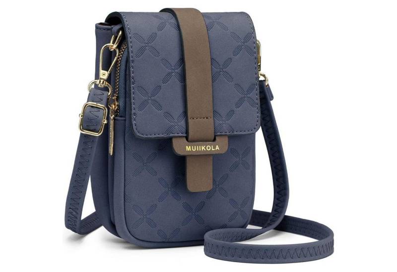 LuxusKollektion Handytasche Handytasche Umhängetasche RFID-Blockierung Damen Leder große Kapazität von LuxusKollektion