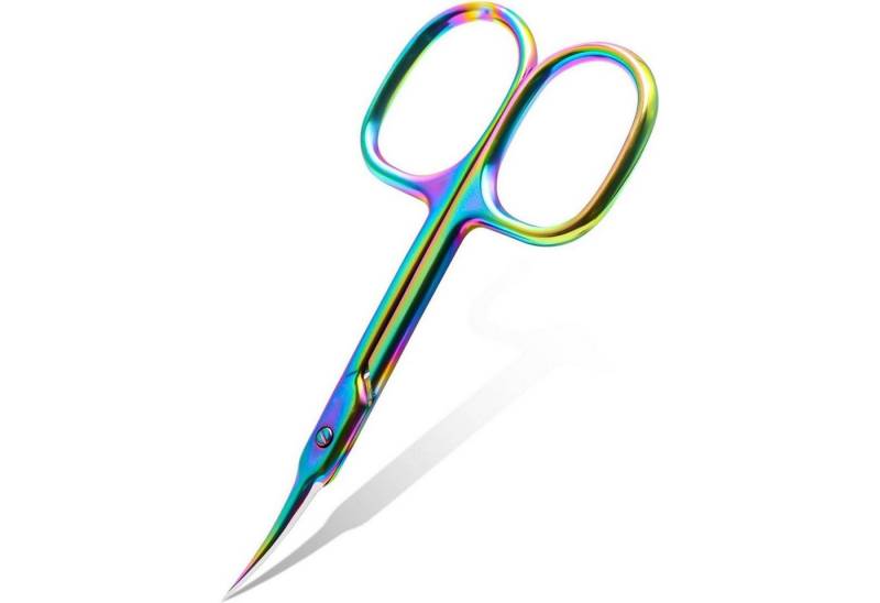 CGBE Hautschere Professionelle Nagelhautschere mit gebogener Spitze aus Edelstahl von CGBE