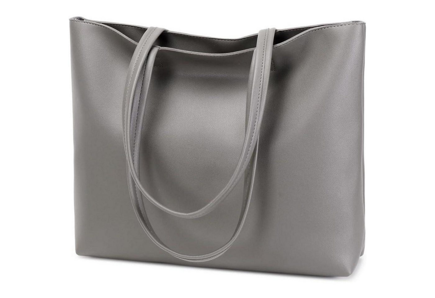 LuxusKollektion Henkeltasche Damen Henkeltasche Einkaufstasche Leder Tote Shopper 38x10,5x30 cm von LuxusKollektion