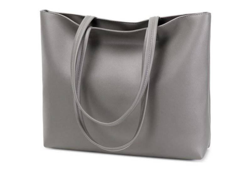 LuxusKollektion Henkeltasche Damen Henkeltasche Einkaufstasche Leder Tote Shopper 38x10,5x30 cm von LuxusKollektion
