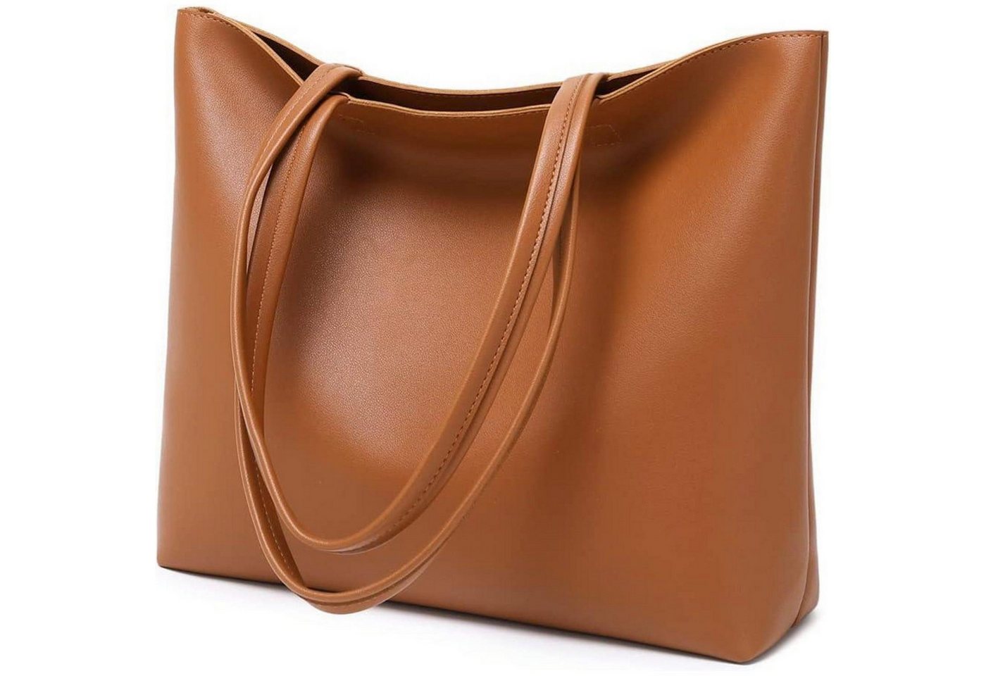 LuxusKollektion Henkeltasche Damen Henkeltaschen PU Leder Tote Shopper Bag A4 Bücher iPad von LuxusKollektion