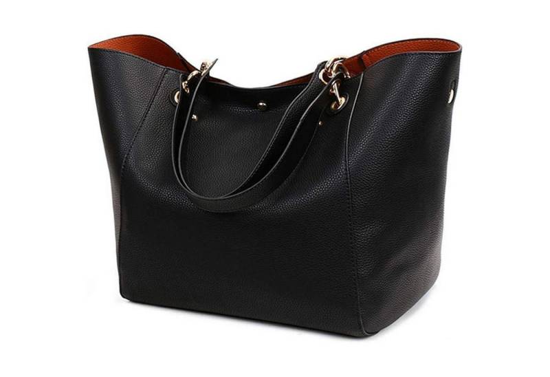 LuxusKollektion Henkeltasche Henkeltasche Damen Ledertasche Shopper groß Tote Schultertasche von LuxusKollektion