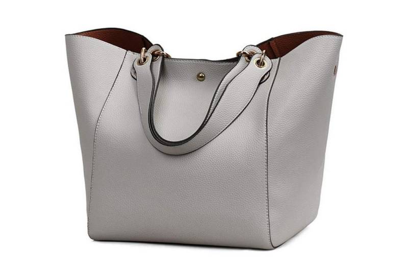 LuxusKollektion Henkeltasche Henkeltasche Damen Shopper Kunstleder Wasserdichte Umhängetasche von LuxusKollektion