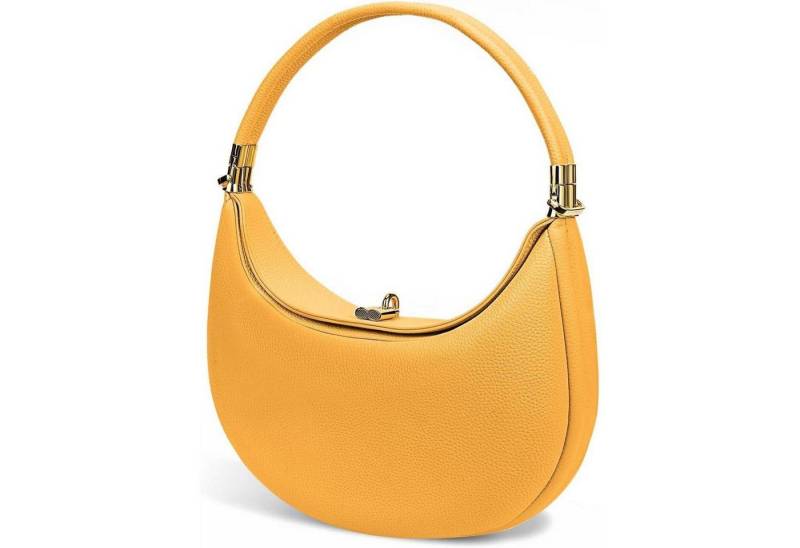 LuxusKollektion Hobo Handtasche Damen Halbmond Umhängetasche Hobo Y2K A4-gelb von LuxusKollektion