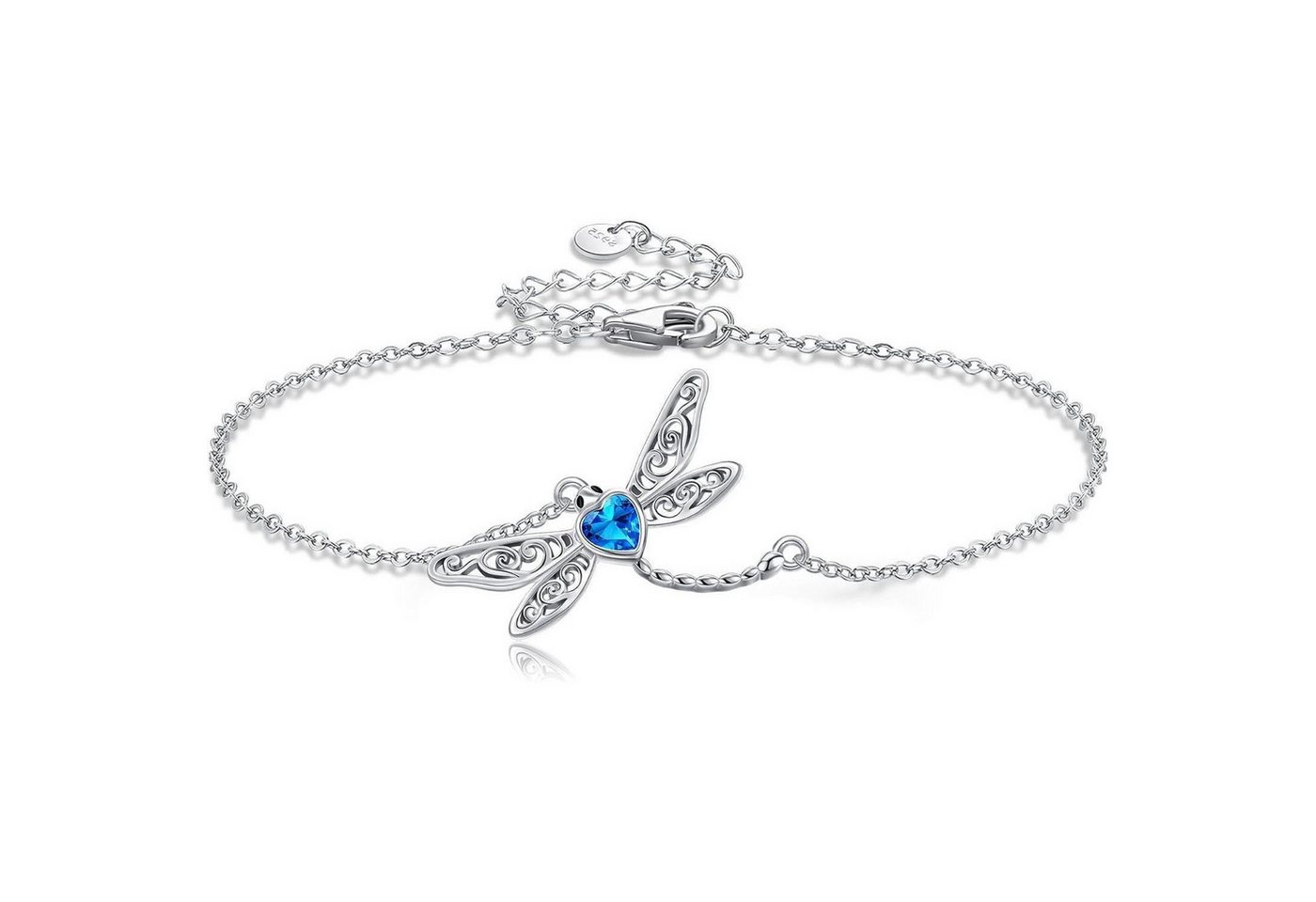 LuxusKollektion Kette und Anhänger Set Armband Sterling Silber Marienkäfer Frauen Geschenk von LuxusKollektion