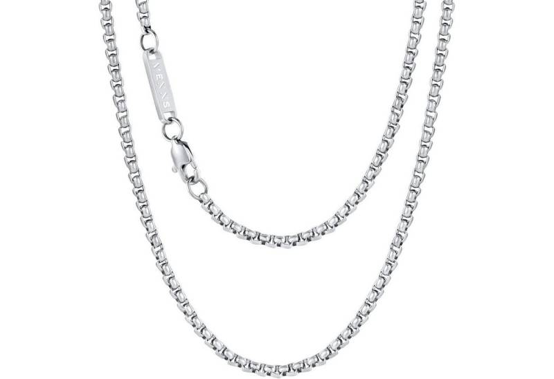 LuxusKollektion Kette und Anhänger Set Box Kette Herren Halskette 18K Gold beschichtet Edelstahl venezianisch von LuxusKollektion