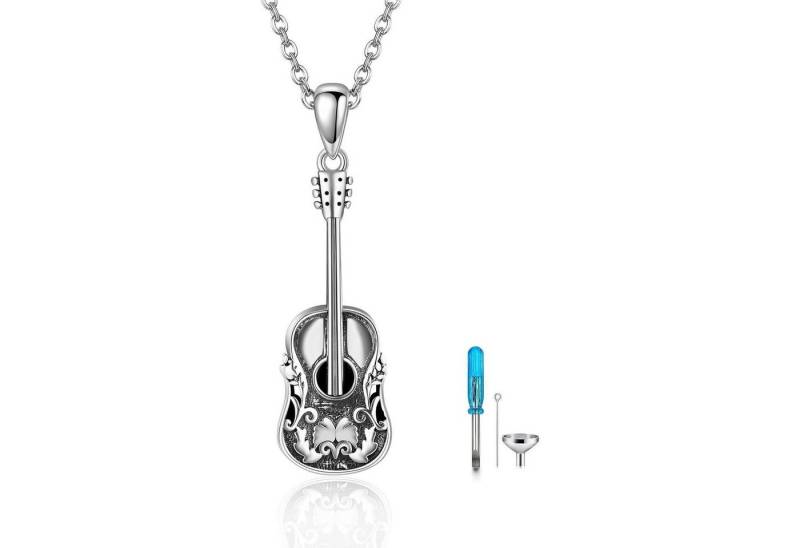 LuxusKollektion Kette und Anhänger Set Gitarre Halskette Sterling Silber Musik Anhänger Geschenk von LuxusKollektion