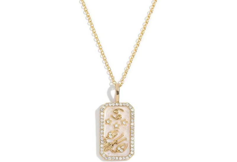 LuxusKollektion Kette und Anhänger Set Halskette Gold Sternzeichen Anhänger Edelstahl Damen Style-1-Krebs von LuxusKollektion