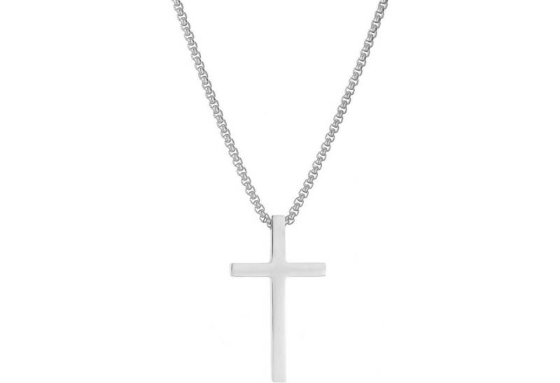 LuxusKollektion Kette und Anhänger Set Kreuz Kette Herren Silber Anhänger Halskette Religiöser Schmuck 60cm LuxusKollektion Kette und Anhänger Set Kreuz Kette Herren Silber Anhänger Halskette Religiöser Schmuck 60cm von LuxusKollektion