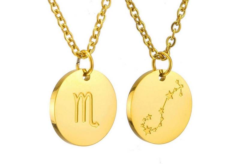 LuxusKollektion Kette und Anhänger Set Sternzeichen Kette Gold Skorpion Damen Horoskop Mutter Tochter Freunde LuxusKollektion Kette und Anhänger Set Sternzeichen Kette Gold Skorpion Damen Horoskop Mutter Tochter Freunde von LuxusKollektion