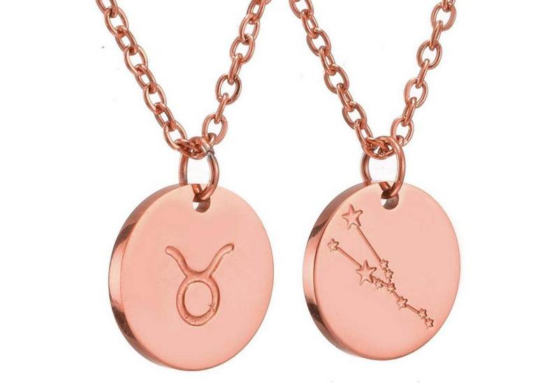 LuxusKollektion Kette und Anhänger Set Sternzeichen Kette Gold Stier Horoskop Damen Mutter Tochter Freunde LuxusKollektion Kette und Anhänger Set Sternzeichen Kette Gold Stier Horoskop Damen Mutter Tochter Freunde von LuxusKollektion