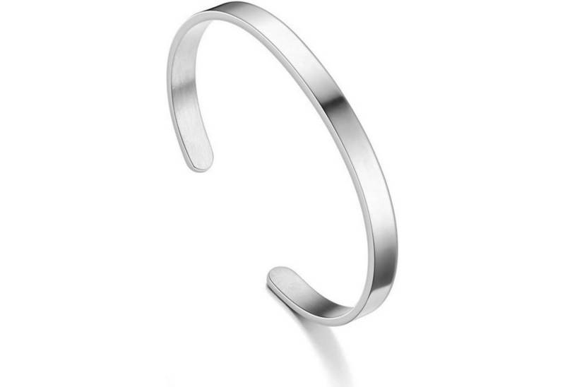 LuxusKollektion Ketten und Armband Set Edelstahl Armreif Armband Paare Oval Verstellbar Geschenk Frauen von LuxusKollektion