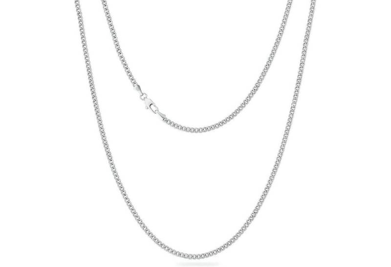 LuxusKollektion Ketten und Armband Set Edelstahl Panzerkette mit Diamantschliff Gold Vergoldet 55.9cm Herren von LuxusKollektion