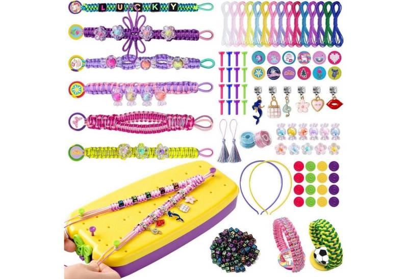 LuxusKollektion Ketten und Armband Set Freundschaftsarmband Set 292tlg. Mädchen Geschenke 6+ Jahre DIY von LuxusKollektion
