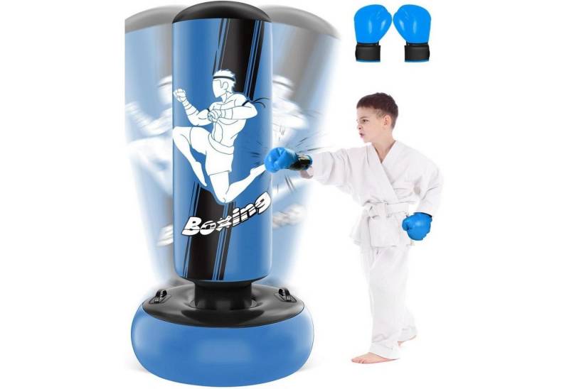 LuxusKollektion Kinderboxhandschuhe Boxsack Kinder 165cm 3 Etagen Boxhandschuhe Luftpumpe Stil A von LuxusKollektion