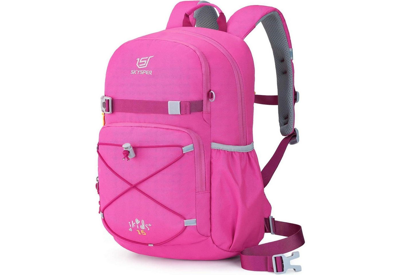 LuxusKollektion Kinderrucksack Kinderrucksack 15L Wanderrucksack Jungen Mädchen Outdoor Rosa LuxusKollektion Kinderrucksack Kinderrucksack 15L Wanderrucksack Jungen Mädchen Outdoor Rosa von LuxusKollektion