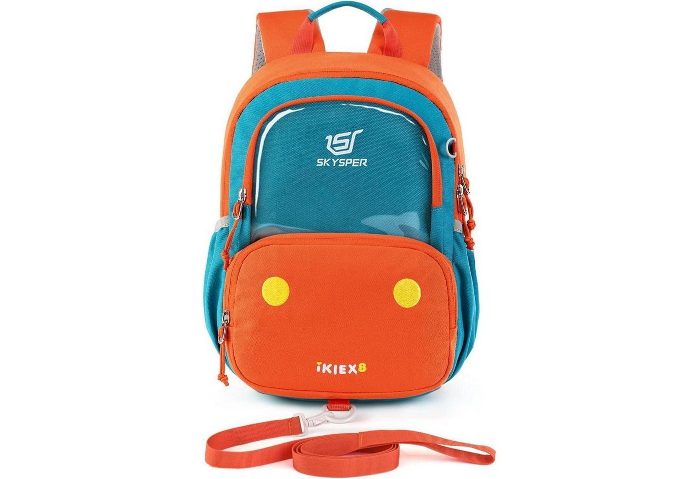 LuxusKollektion Kinderrucksack Kinderrucksack 8L Wanderrucksack Brustgurt Jungen Ikiex8-orange von LuxusKollektion