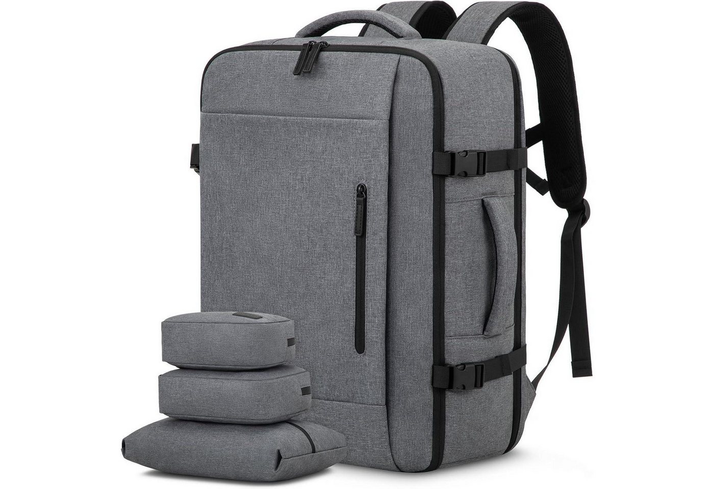 LuxusKollektion Kofferrucksack Handgepäck Rucksack 45x36x20 für Easyjet, Flugzeug Klein Tasche 15,6 von LuxusKollektion