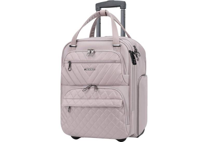 LuxusKollektion Kofferset Handgepäck Koffer Trolley 40cm Carry On Untersitzer Multifunktional von LuxusKollektion